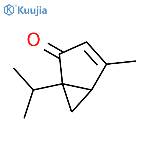 Bicyclo[3.1.0]hex-3-en-2-one,4-methyl-1-(1-methylethyl)- structure