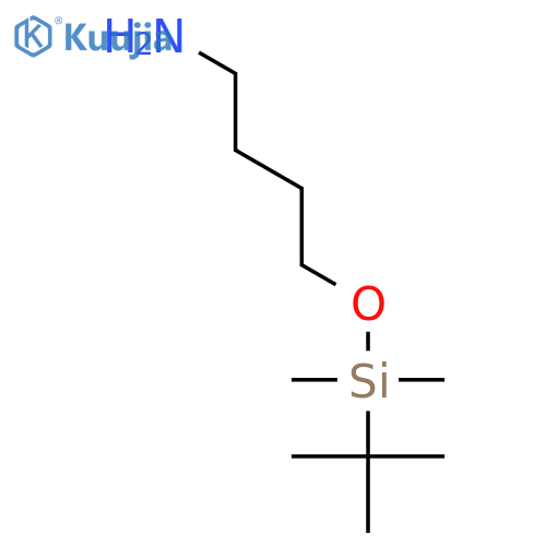 4-(1,1-Dimethylethyl)dimethylsilyloxy-1-butanamine structure