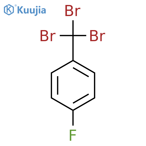 Benzene, 1-fluoro-4-(tribromomethyl)- structure