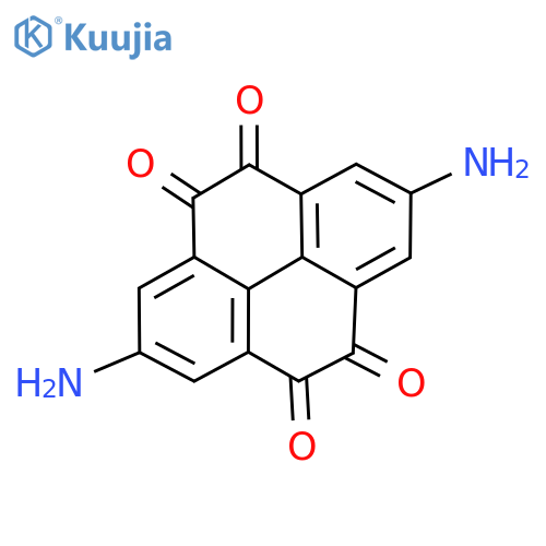 2,7-diaminopyrene-4,5,9,10-tetraone structure
