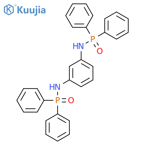 N1,N3-bis(diphenylphosphoroso)benzene-1,3-diamine structure
