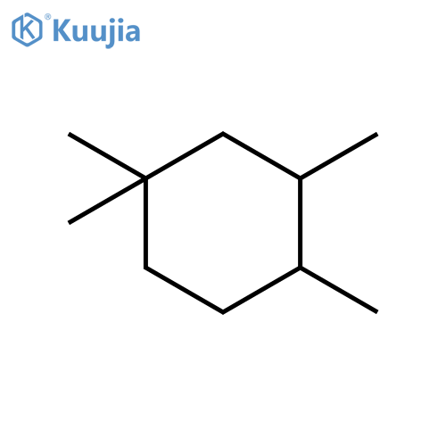 1,1,3,4-Tetramethylcyclohexane structure