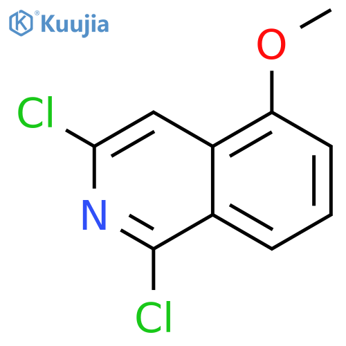 1,3-dichloro-5-methoxyisoquinoline structure