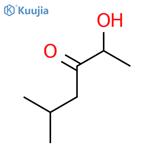 3-Hexanone,2-hydroxy-5-methyl- structure