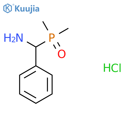 1-(dimethylphosphoryl)-1-phenylmethanamine hydrochloride structure