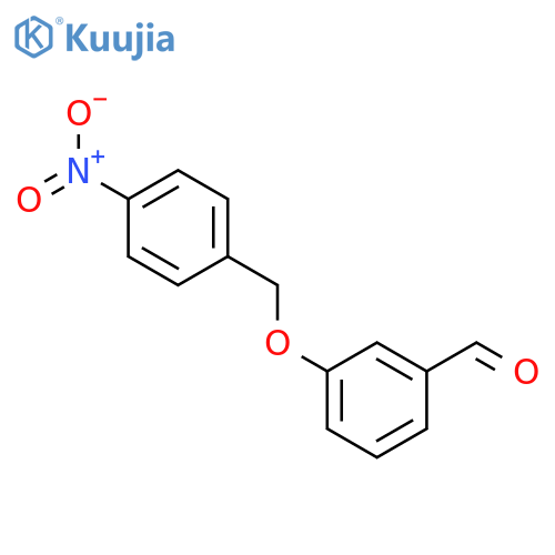 3-(4-Nitrobenzyl)oxybenzaldehyde structure