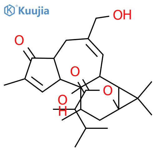 9,13,20-Trihydroxy-1,6-tigliadien-3-one; (4β,9α,13α)-form, 13-O-(2,3-Dimethylbutanoyl) structure