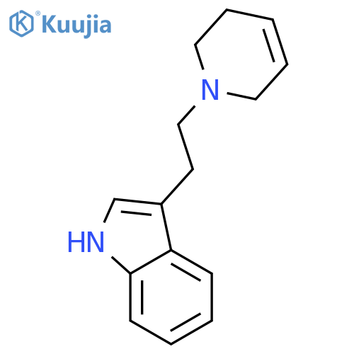 1H-Indole, 3-[2-(3,6-dihydro-1(2H)-pyridinyl)ethyl]- structure