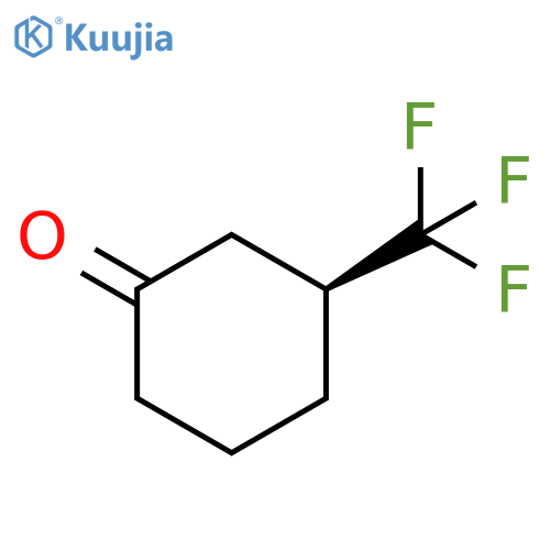 (S)-3-Trifluoromethyl-cyclohexanone structure