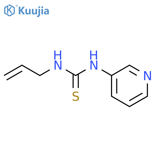 1-Allyl-3-(pyridin-3-yl)thiourea structure