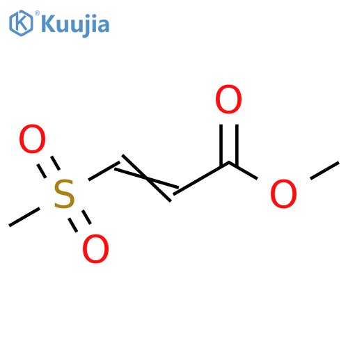 Methyl 3-methanesulfonylprop-2-enoate structure