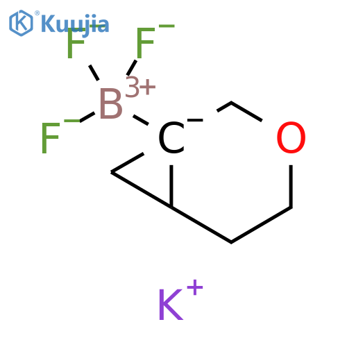 Potassium 3-oxabicyclo[4.1.0]heptan-1-yltrifluoroborate structure