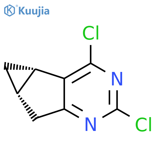 rac-(2R,4R)-8,10-dichloro-7,9-diazatricyclo[4.4.0.0,2,4]deca-1(6),7,9-triene structure