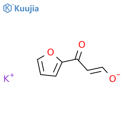 potassium 3-(furan-2-yl)-3-oxoprop-1-en-1-olate structure