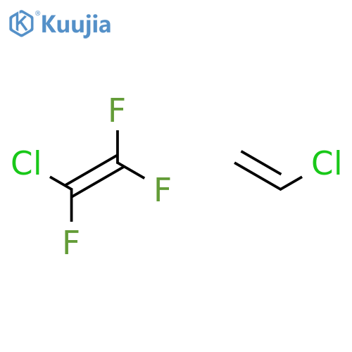 chloroethene; 1-chloro-1,2,2-trifluoro-ethene structure