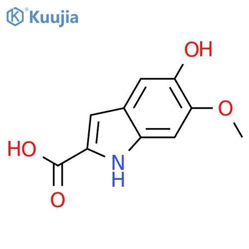 5-Hydroxy-6-methoxyindole-carboxylic Acid structure