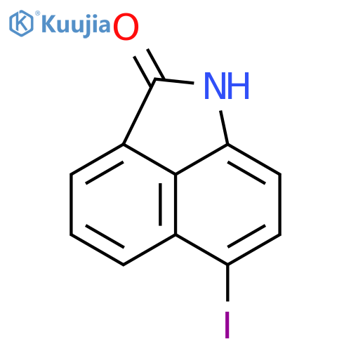 9-iodo-2-azatricyclo6.3.1.0^{4,12}dodeca-1(11),4,6,8(12),9-pentaen-3-one structure