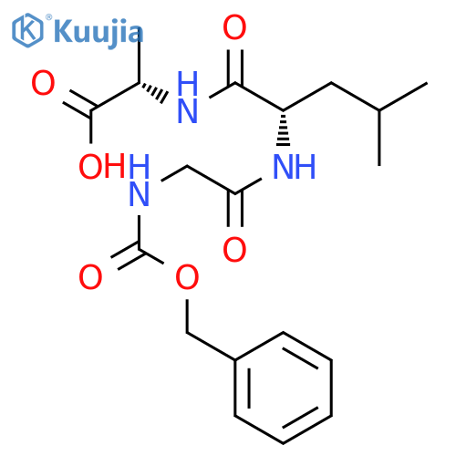 z-gly-leu-ala-oh structure