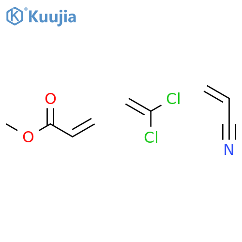 2-Propenoic acid, methyl ester, polymer with 1,1-dichloroethene and 2-propenenitrile structure