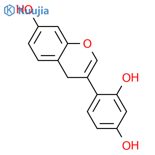 2',4',7-Trihydroxy-2-isoflavene structure