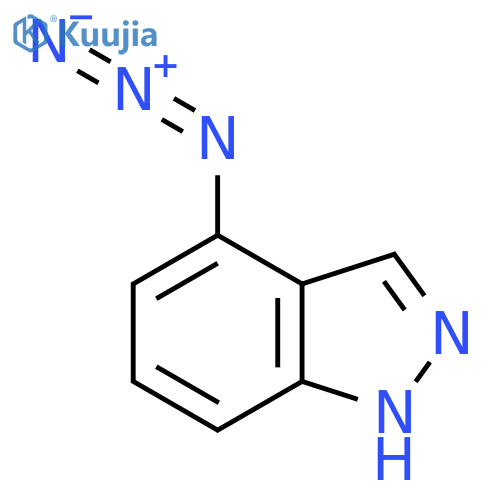 4-azido-1H-indazole structure