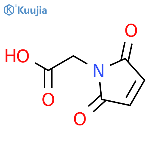 2-(2,5-Dioxo-2,5-dihydro-1H-pyrrol-1-yl)acetic acid structure