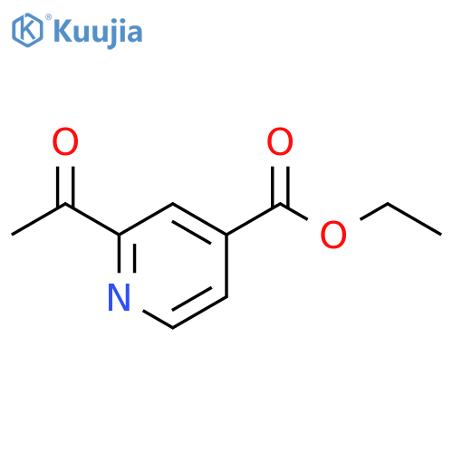 Ethyl 2-acetylisonicotinate structure