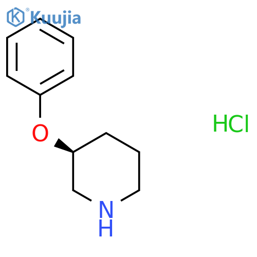 (3S)-3-phenoxypiperidine hydrochloride structure