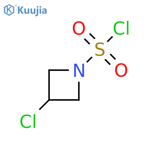 1-Azetidinesulfonyl chloride, 3-chloro- structure