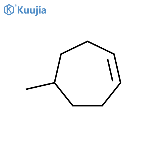 Cycloheptene, 5-methyl- structure