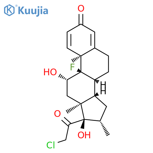 Clobetasol structure