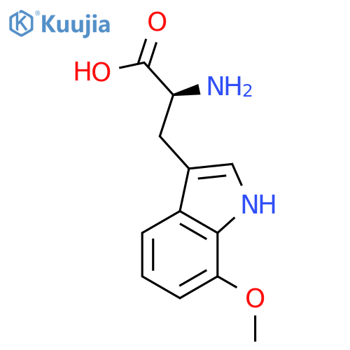 7-Methoxy-L-Tryptophan structure