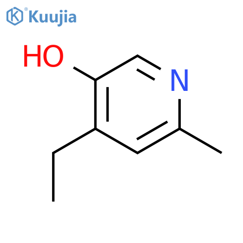 3-Pyridinol, 4-ethyl-6-methyl- structure