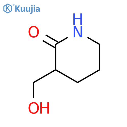 3-(hydroxymethyl)piperidin-2-one structure
