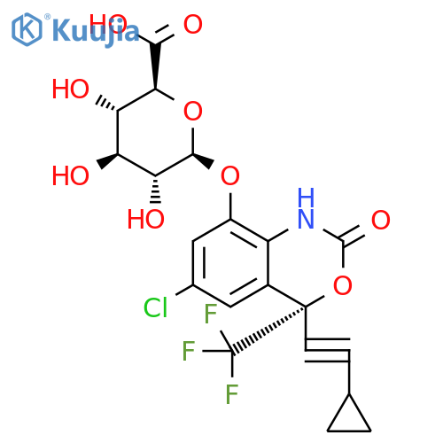 8-Hydroxy Efavirenz 8-O-β-D-Glucuronide structure