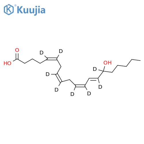 (±)15-HETE-d8 structure