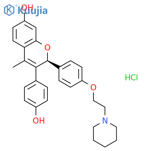 Acolbifene hydrochloride structure