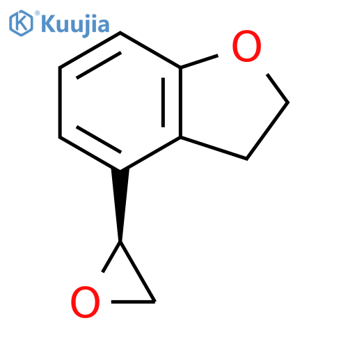 2,3-Dihydro-4-(2S)-2-oxiranyl-benzofuran structure