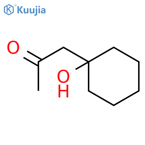 1-(1-hydroxycyclohexyl)propan-2-one structure