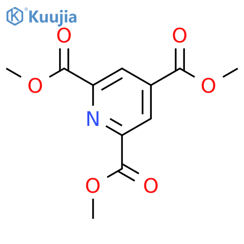 Trimethyl pyridine-2,4,6-tricarboxylate structure