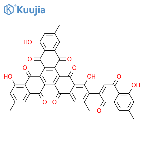 2-(7-Methyl-2-juglonyl)]isoxylospirin 1 structure