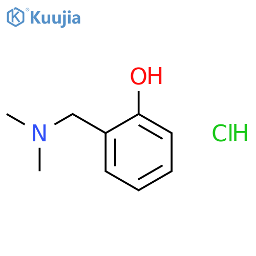 Phenol,[(dimethylamino)methyl]-, hydrochloride (1:1) structure