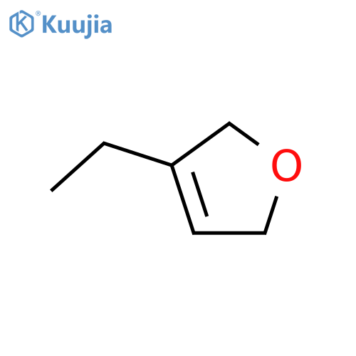 Furan, 3-ethyl-2,5-dihydro- structure
