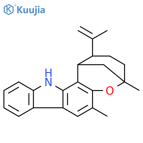 Cyclomahanimbine structure