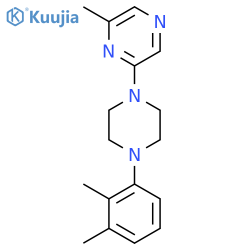 2-[4-(2,3-Dimethylphenyl)piperazin-1-yl]-6-methylpyrazine structure