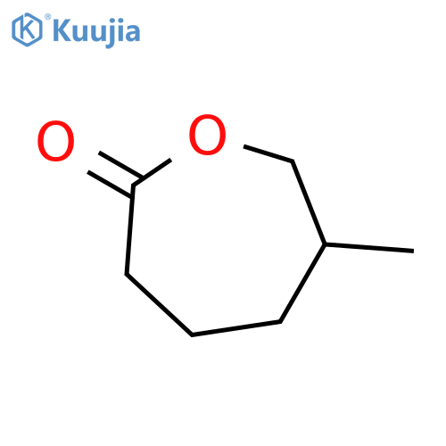 2-Oxepanone, 6-methyl- structure