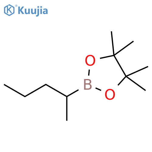 4,4,5,5-Tetramethyl-2-(pentan-2-yl)-1,3,2-dioxaborolane structure