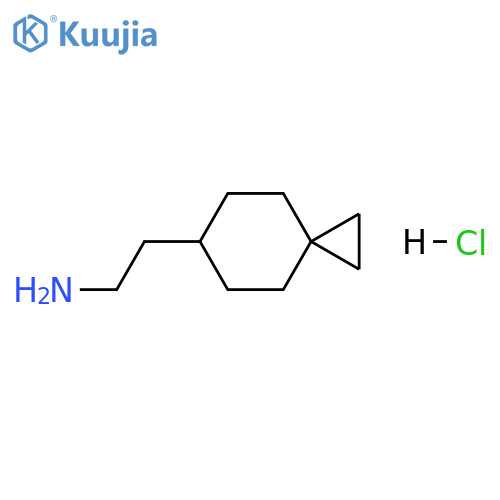 2-{spiro2.5octan-6-yl}ethan-1-amine hydrochloride structure