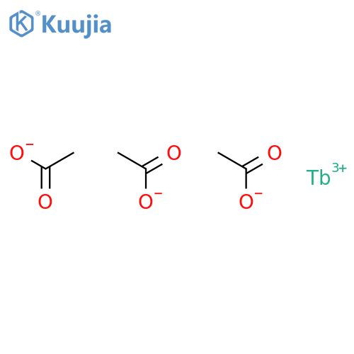 Acetic acid,terbium(3+) salt (3:1) structure