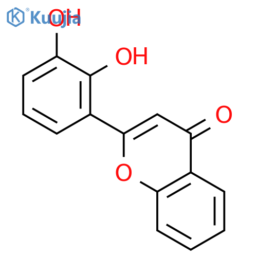 4H-1-Benzopyran-4-one,2-(2,3-dihydroxyphenyl)- structure